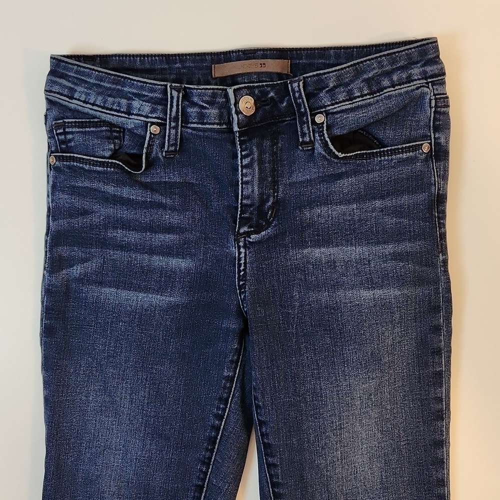 Joe's Jeans Low Rise Skinny Leg Denim Jeans Women's Sz 25 EUC NICE! - Picture 2 of 13